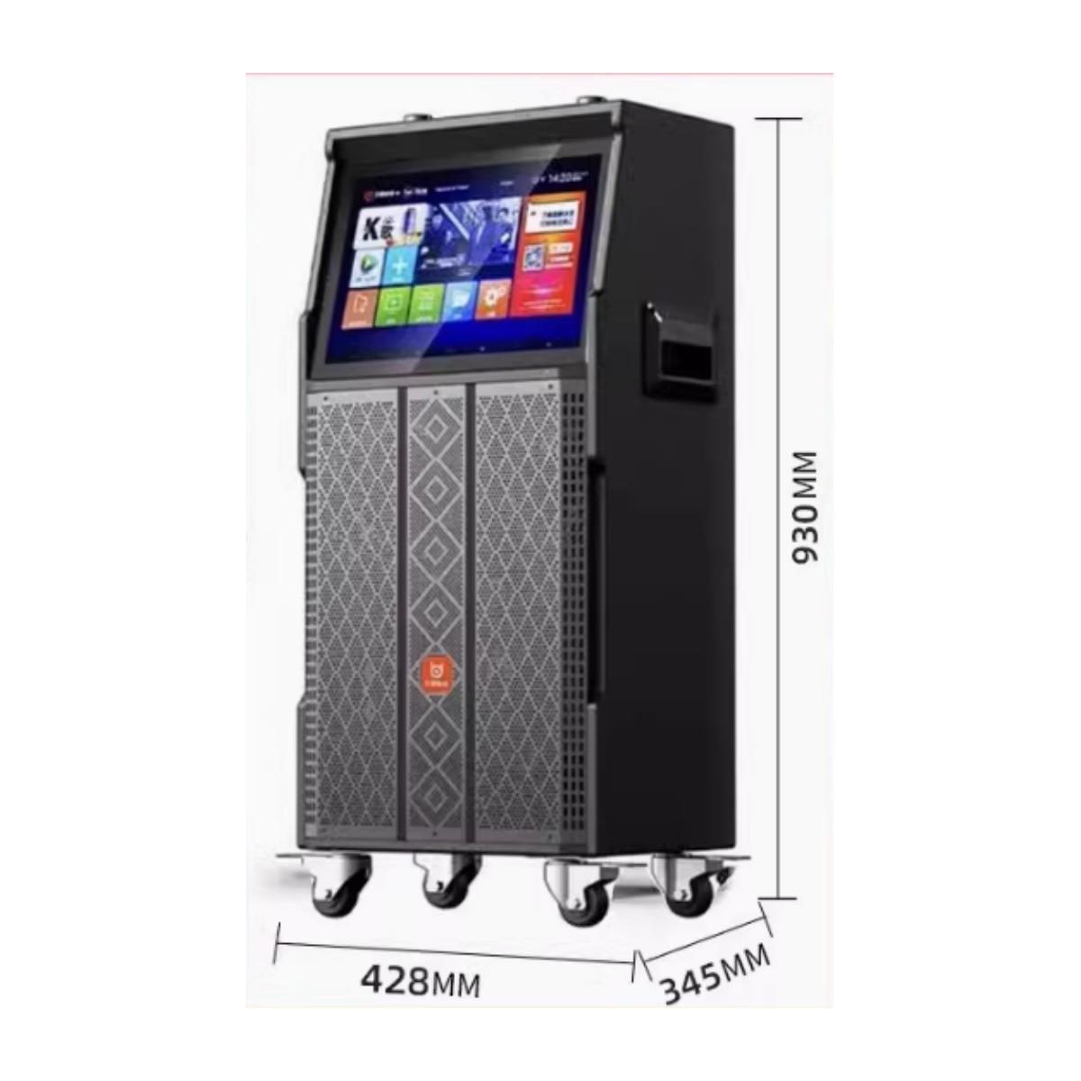 贝德音箱视域系列 BD-H1503视频音响 10寸广场舞K歌视频机一体机