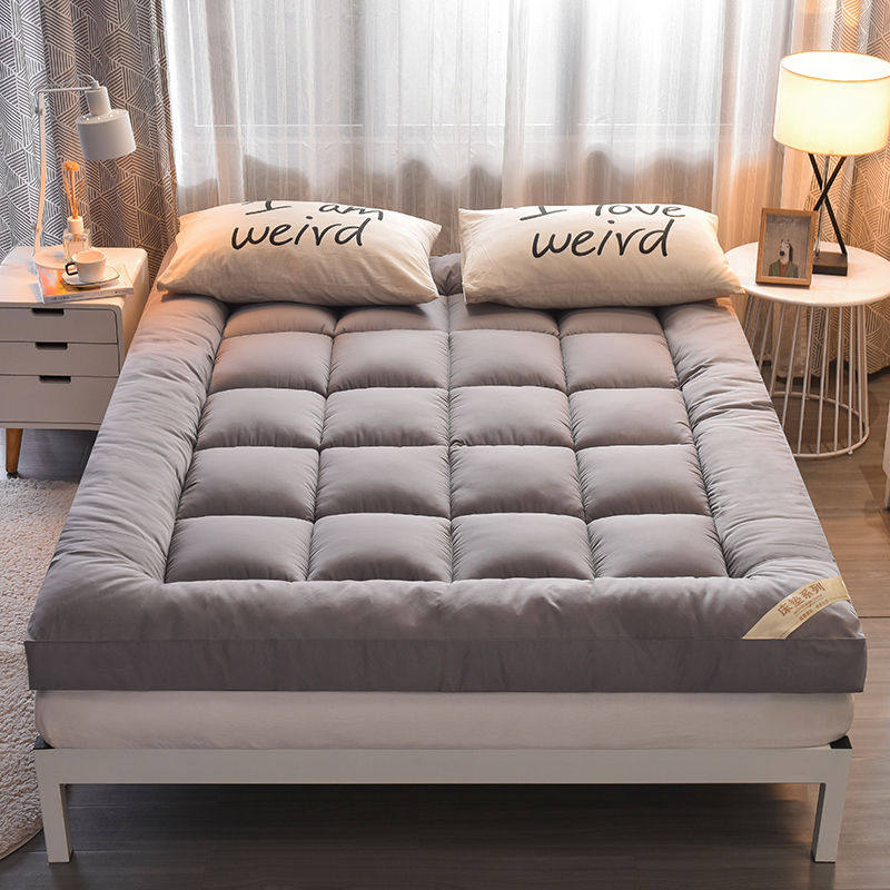 极速加厚1d2厘米羽绒棉床垫可折叠榻榻米五星级酒店软床褥1.5m1.8