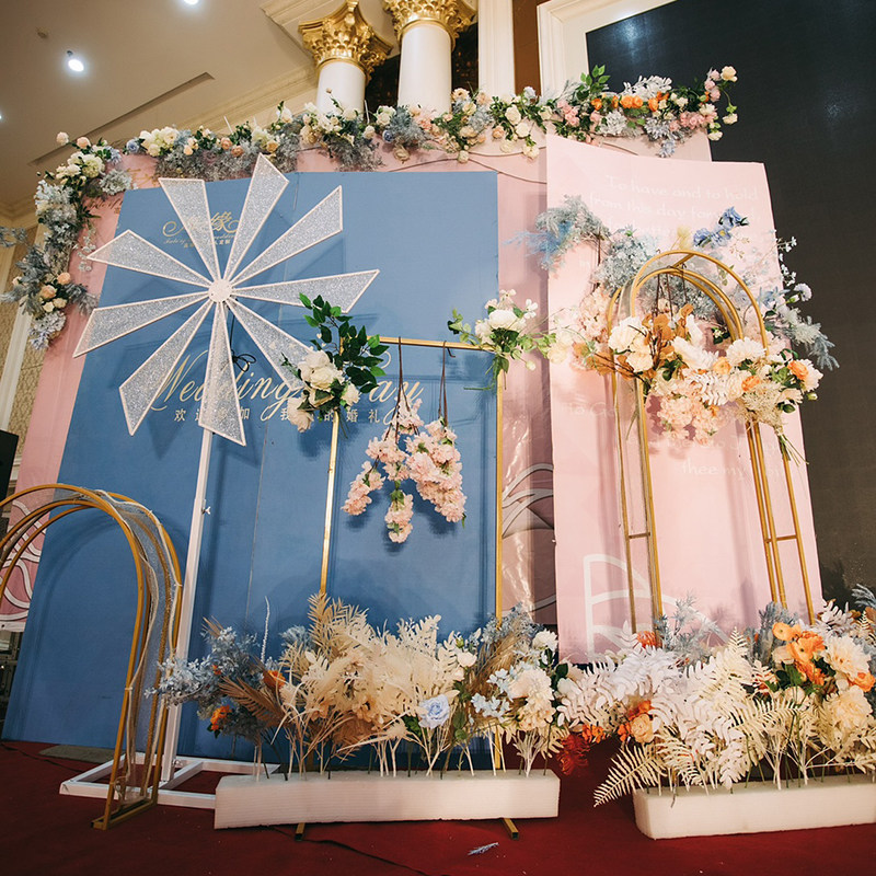 极速婚庆道具电动旋转风车路引婚礼舞台J布置铁艺摩天轮橱窗装饰,节庆用品/礼品,路引,淘宝优惠券,粉丝福利购,淘宝优惠卷