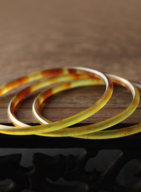 极速网红b新品天然 牛角 正宗牦牛角手镯春季细保平安手镯