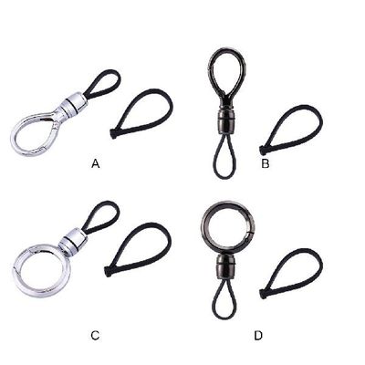 极速Keychain Holder Clsassic Key Ring Modern No Hurt Charm