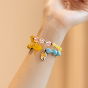 极速一念为你一对一设计 天然水晶宝石手链多功能手Y串男复古风