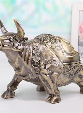 极速认准抖音牛气A冲天大气铜工艺摆饰