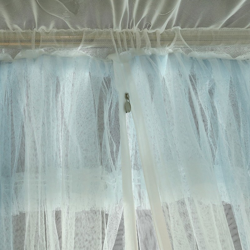 极速加密双层蚊帐2021新u款U型伸缩支架加密加厚公主风三开门家用,床上用品,蚊帐,淘宝优惠券,粉丝福利购,淘宝优惠卷