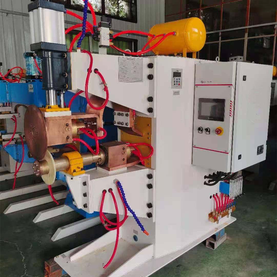 中频缝焊机FTB-160变频银瓦双驱动密封油箱滚焊机厂家直营