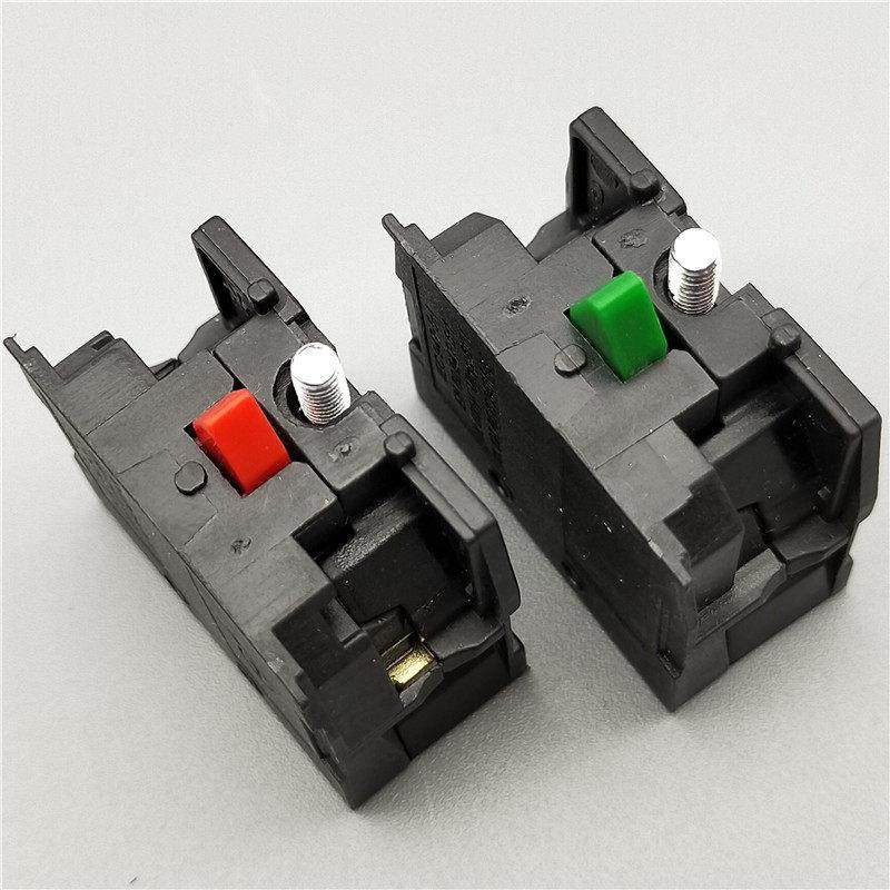 按钮开关配件动静辅助触点底座常开常闭XB2 ZB2-BE101C 102C