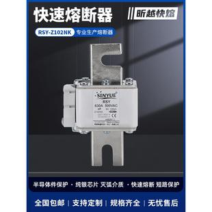 快速熔断器660V1000V300A400A500A600A700A叉勾陶瓷保险快熔Z102N