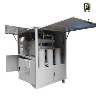 变电站电力检修封闭式抽气油净化装置绝缘油双级真空滤油机