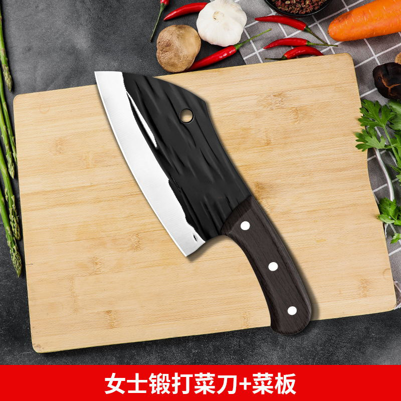菜刀菜板家用锻打女士切菜刀厨师
