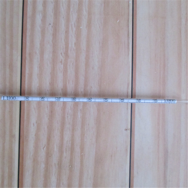 精密密度计高精度0.001 液体比重计浓度计1.000-1.100石油密度计