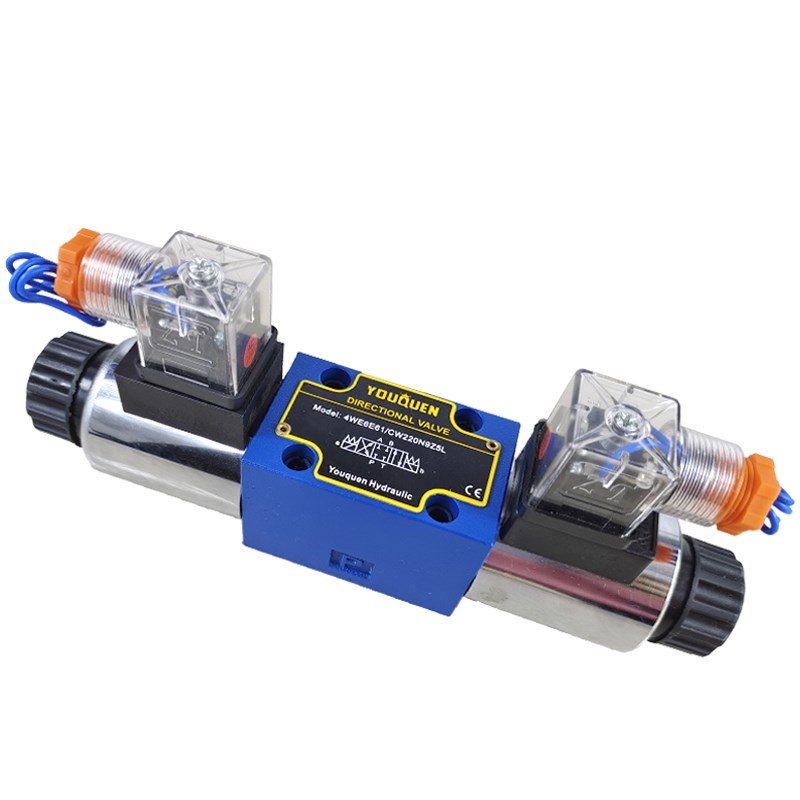 液压电磁阀4WE6E/J/G/H/DC24V/AC220V力士乐型高压换向阀三位四通