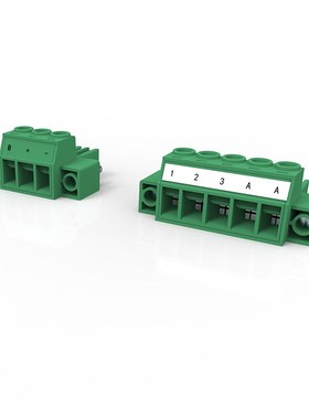 30A大电流插拔式端子直插绿色环保阻燃接线柱PCB端子台LC1H-7.62