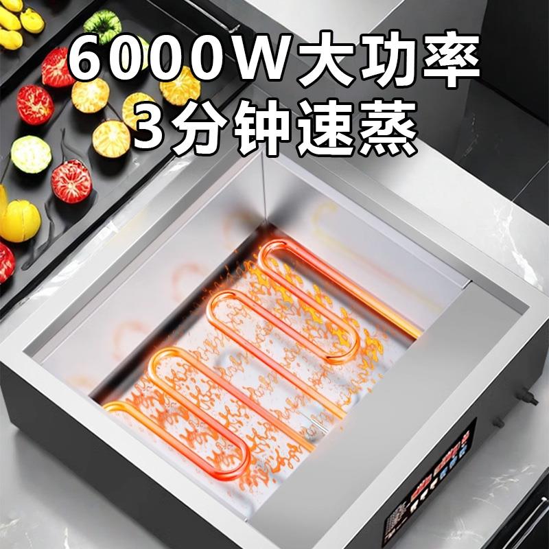 台式新型蒸汽蒸包炉商用电蒸包炉纯电早餐店蒸包子馒头蒸小笼包锅