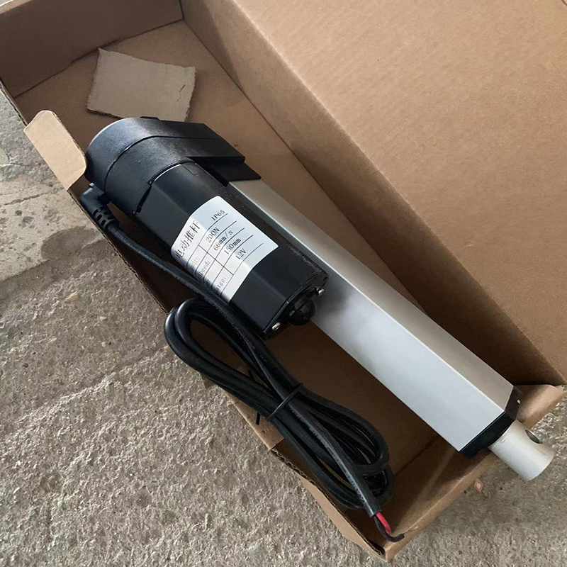 电动推杆电机伸缩杆往复大推力220v直流12v24v工业级高速静音推杆