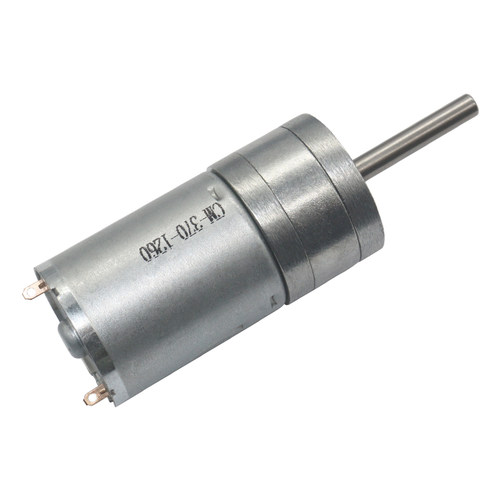 25GA370g直流减速电机12V 6V24V低速正反转大扭力齿轮减速马达长
