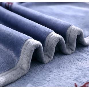 夏季珊瑚法兰绒毯子铺床薄款床单单人夏天午睡沙发盖毯空调小毛毯