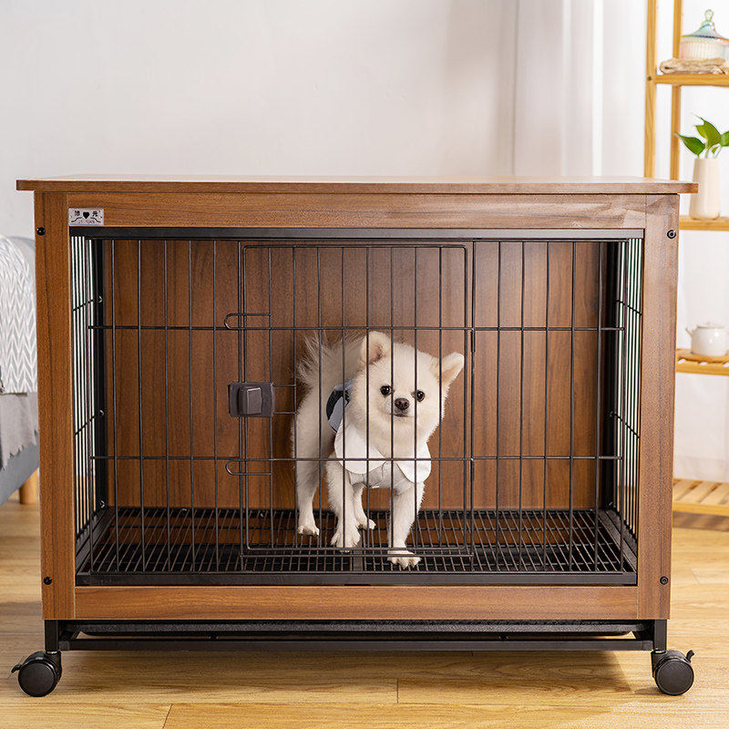 木质狗笼宠物笼狗窝家用大中小号家具室内狗别墅围栏购物猫笼兔笼