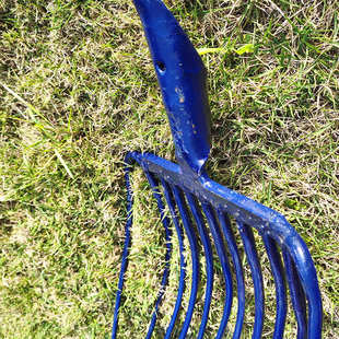 九股钢叉子农用铁叉子草叉子铁叉头煤叉九齿多齿牛粪马粪叉子农具