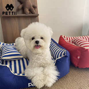 主子家 狗窝猫窝可拆洗 小型犬中型犬泰迪保暖狗床狗垫四季宠物窝