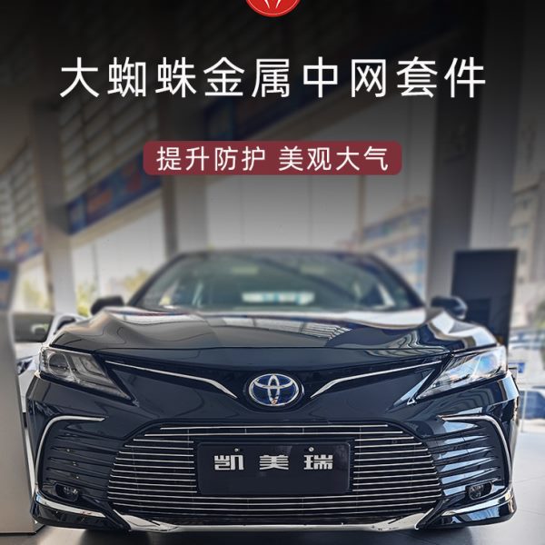 款丰田凯美瑞外观豪华版中网脸杠21前汽车用品配件-亮条2023改装