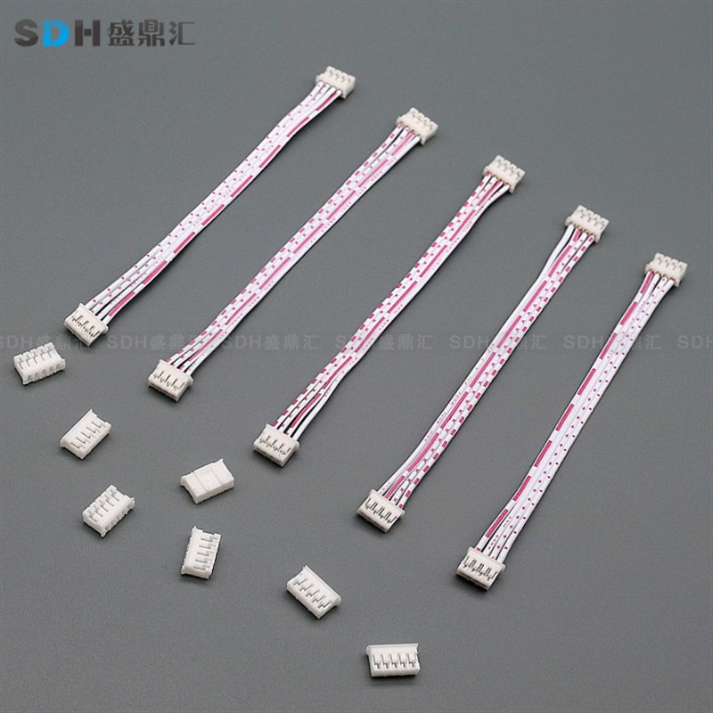 XH2.54/PH2.0-2P3P4P5P6P7P8P9P10P12P14P双头单头线蓝白红白排线