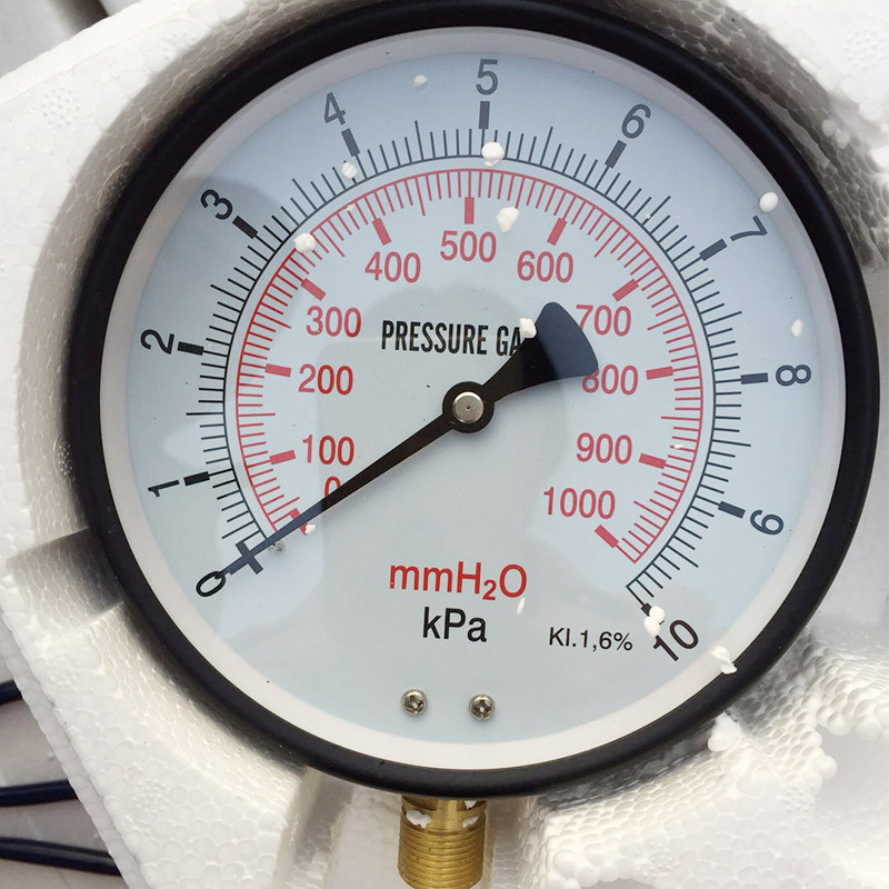 厂促不锈钢真空压力表管道压力测试表耐震压力表不锈钢法兰隔膜品