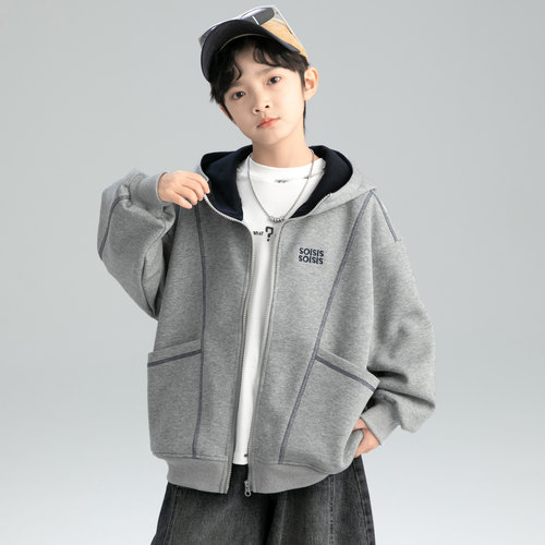 儿童装韩版洋气炸街休闲棒球服潮