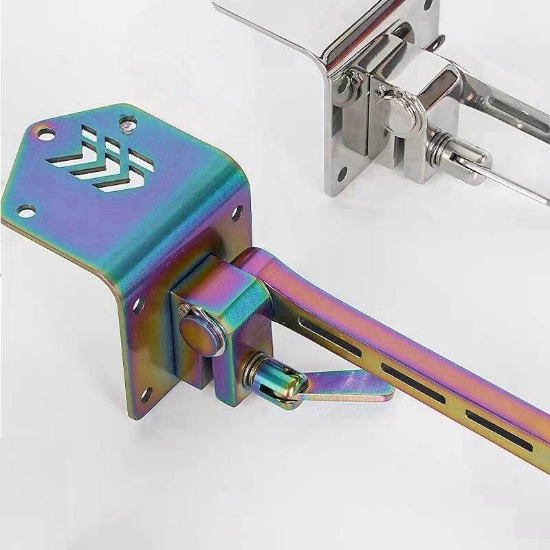 君田魅影X3拐角炮台架通用支架万向钓箱配件钓鱼大物炮台拐弯支架