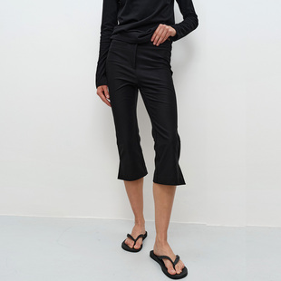 FILGood七分裤 高弹面料包容性强FG04P07 脚口开衩设计