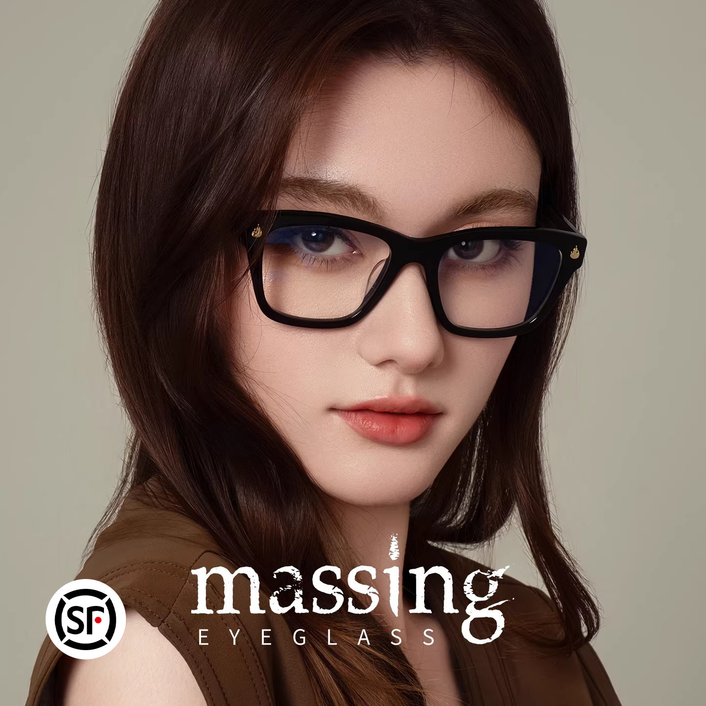 massing方框眼镜板材眼镜素颜神器小火苗防蓝光近视可配度数DP001,ZIPPO/瑞士军刀/眼镜,眼镜架,淘宝优惠券,粉丝福利购,淘宝优惠卷