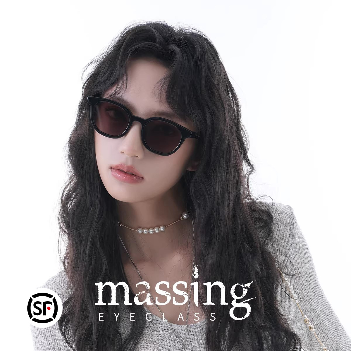 massing磁吸可换镜片便捷墨镜日系圆框防紫外线近视可配镜A&M-011,ZIPPO/瑞士军刀/眼镜,太阳眼镜,淘宝优惠券,粉丝福利购,淘宝优惠卷