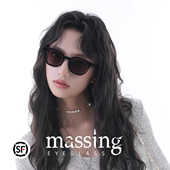 massing磁吸可换镜片便捷墨镜日系圆框防紫外线近视可配镜A&M 011