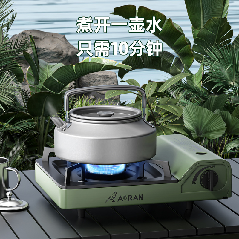 户外露营卡式炉便携式燃气炉防风野餐装备用品炉具烧烤瓦斯炉烤肉