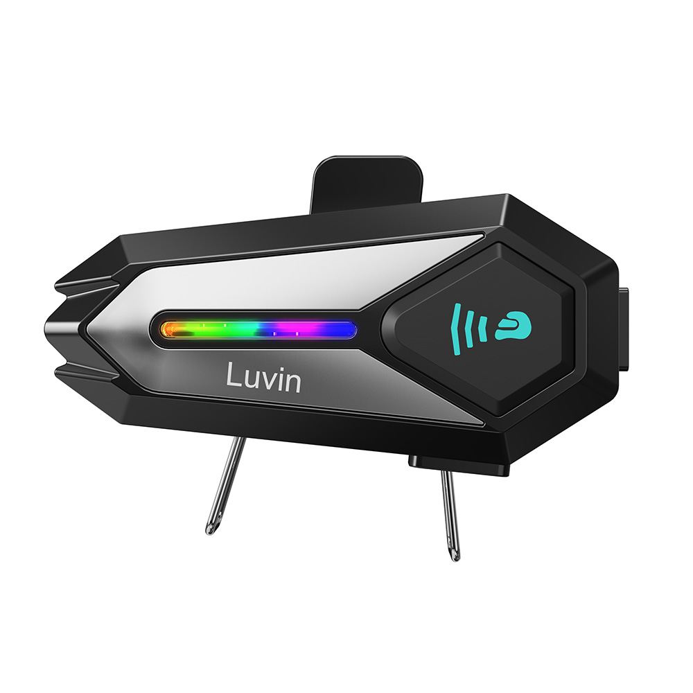 摩托车头盔蓝牙耳机防水降噪多人全盔内置机车骑行无线对讲专用