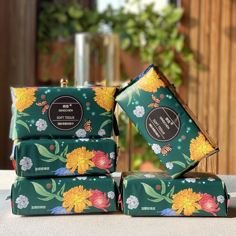 贴牌纯棉洗脸巾一次性洁面巾大量抽取式棉柔巾美容院毛巾