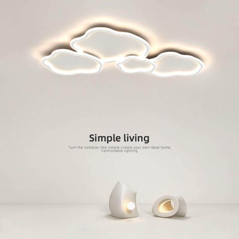客厅主灯简约现代大气大灯北欧极简云朵吸顶灯创意卧室餐厅灯具,电子元器件市场,其它元器件,淘宝优惠券,粉丝福利购,淘宝优惠卷