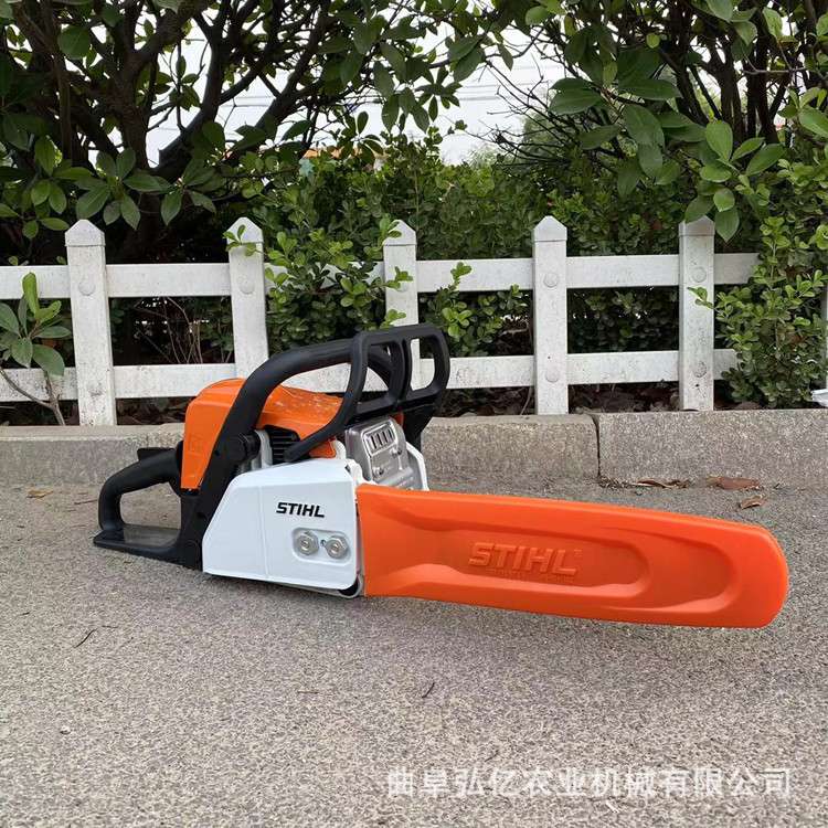 现货 斯蒂尔汽油锯物业园林绿化修枝砍柴伐木锯家用小型链锯