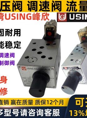 台湾USING电磁调速阀FMS-GO4-03T峰欣FMS-G4-02T G04 G06 02P B A