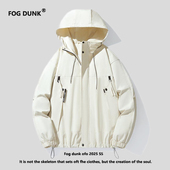 FOG 休闲夹克男女同款 DUNK2025春秋季 冲锋衣外套男潮牌户外工装