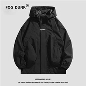 FOG 冲锋衣 户外运动登山休闲夹克外套男女款 DUNK情侣款 秋季
