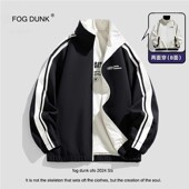 美式 FOG 两面穿运动外套男女百搭立领夹克 秋季 新款 DUNK 双面穿