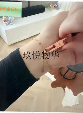 戴手炼辅助器带齿鳄鱼夹珠宝手炼D首饰佩戴工具多功能钩子懒人神,