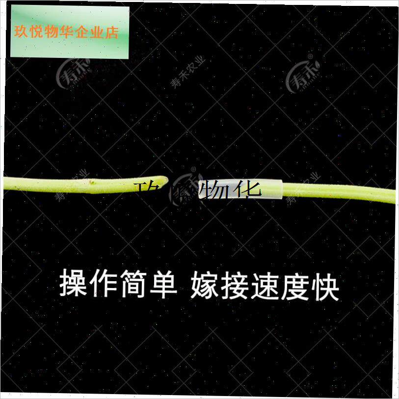 嫁接套管黄瓜通用嫁接夹西瓜苗专用小I夹子瓜苗管蔬菜育苗刀工具,