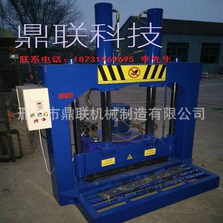橡胶机机头料裁切 纸箱打QX-660包材料切割 塑机料液卷压铡刀