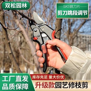 修枝剪 可调节省力修枝剪 跳段剪 B滑轮省力剪 园林工具