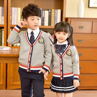 幼儿园园 中小学生校服英伦学院风班服套装 男女童装 春秋P冬季 新款