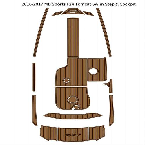 2016-2017 MB Sports F24 Tomcat 游艇船舶EVA柚木地板亚马逊热销
