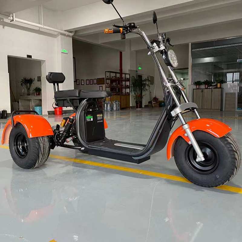 出口X10 X7PLUS 哈雷电动车三轮轴传动差速器踏板车城市代步跑车