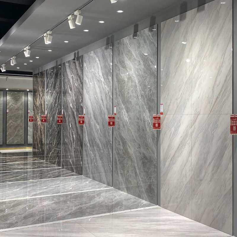 加工镀金砖750x1500轻奢通体大理石连纹大板瓷砖金丝釉地砖