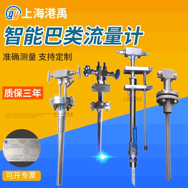 厂家生产大口径气体流量计 巴类流量计 高炉焦炉煤气流量计